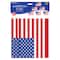 Beistle 7.5" x 11.25" Plastic American Flag Yard Signs, 6ct.